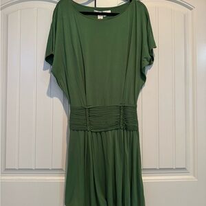 Max Studio Forest Green Midi Dress